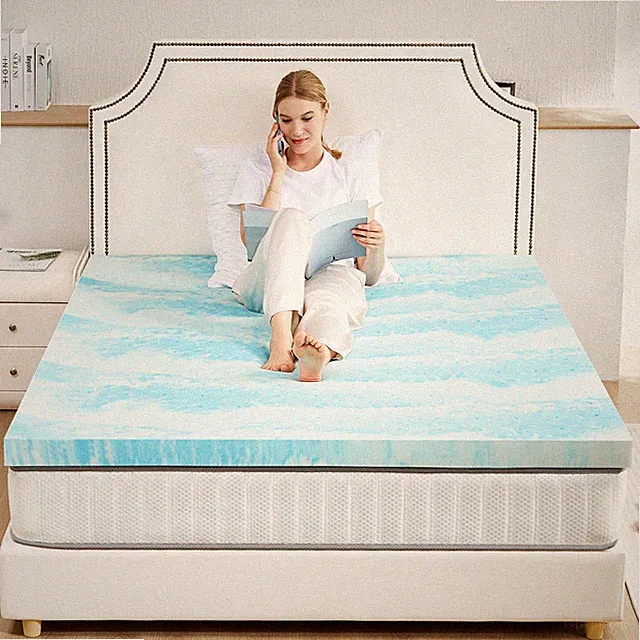 2" 3" Mattress Topper,Comfortable Memory Foam Bed Topper,Twin Full Queen Size
