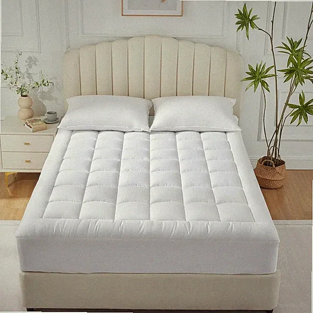 4 Inches Thick Mattress Topper Quilted Cooling Mattress Topper Pad Mattress Topp