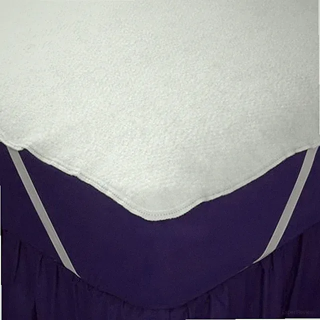 Felt Mattress Pad with Anchor Bands, 100% Polyester Felt, Twin, Full, or Full-XL