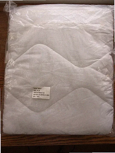Fitted Washable T100 Mattress Pad Fits Full XL / Double XL Bed - 54 X 80