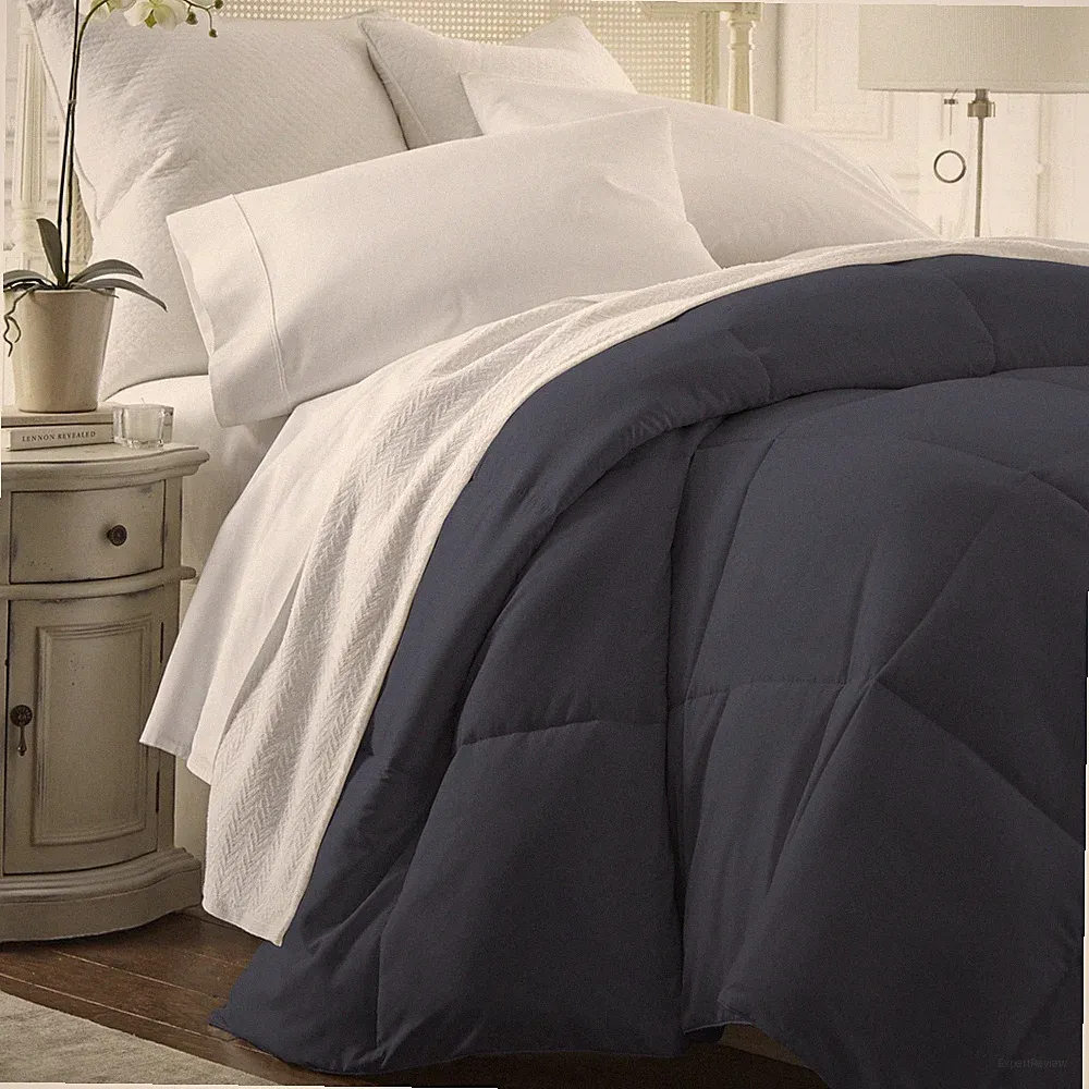 Kaycie Gray Basics Down Alternative Comforter Essential Bedding - Six Colors