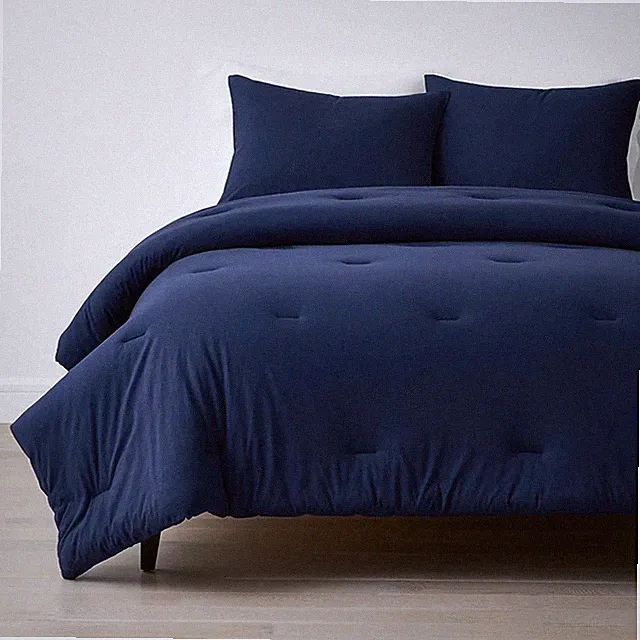 The Company Store T-Shirt Soft Jersey Knit Comforter Set